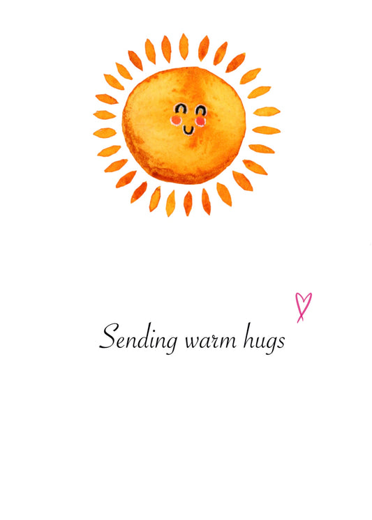 sunshine greeting card