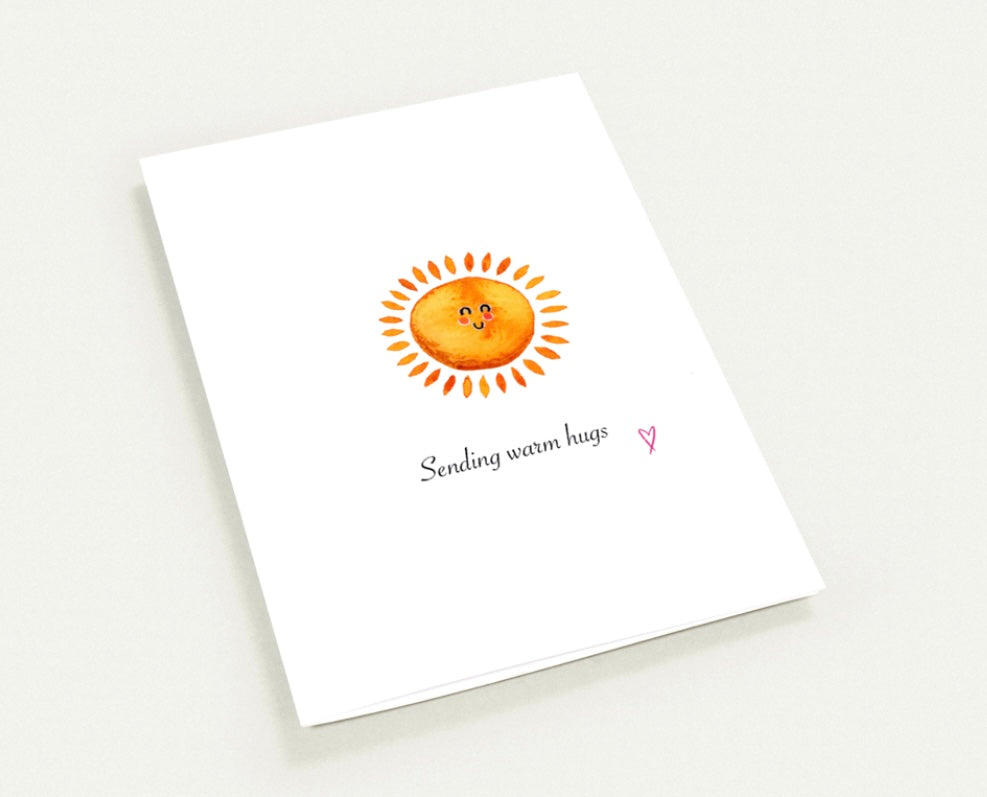 sunshine greeting card