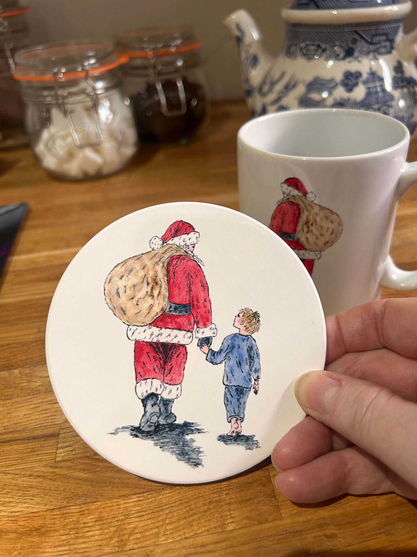 Ceramic coaster Round or Square