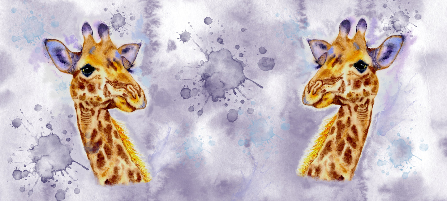 Giraffe Watercolour Mug 10oz