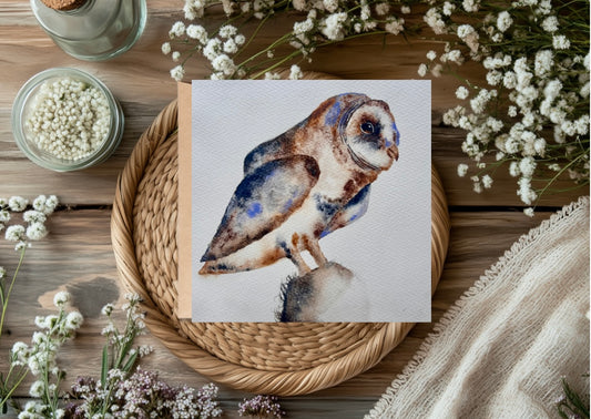 The Keeper of Twilight Dreams Greeting Card