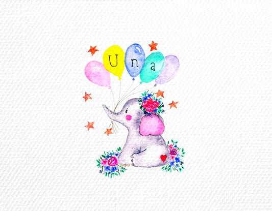 New Baby painting