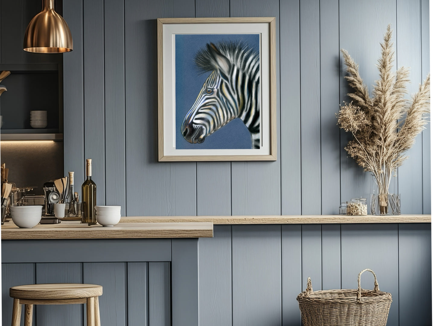 Zebra Giclee print Limited Edition