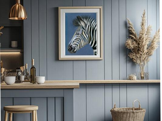 Zebra Giclee print Limited Edition