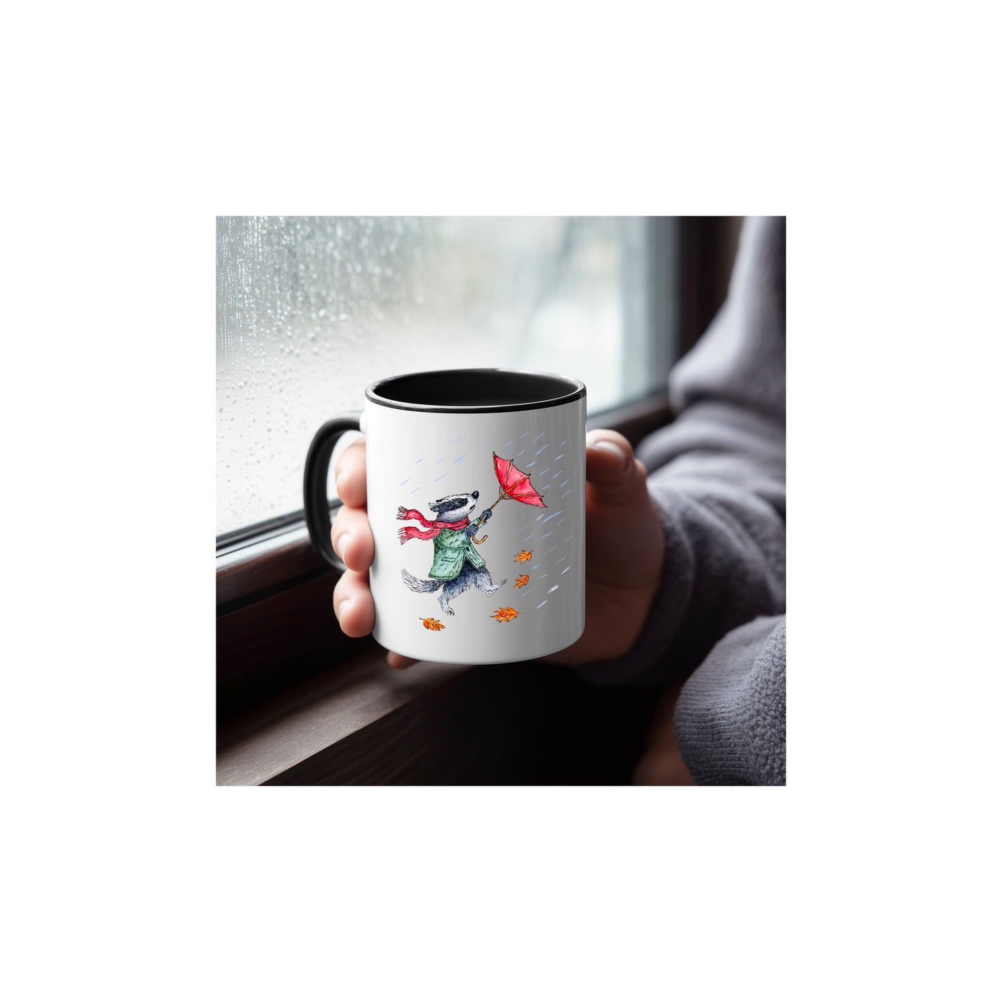 Ceramic 11 oz mug printed from my original artwork
