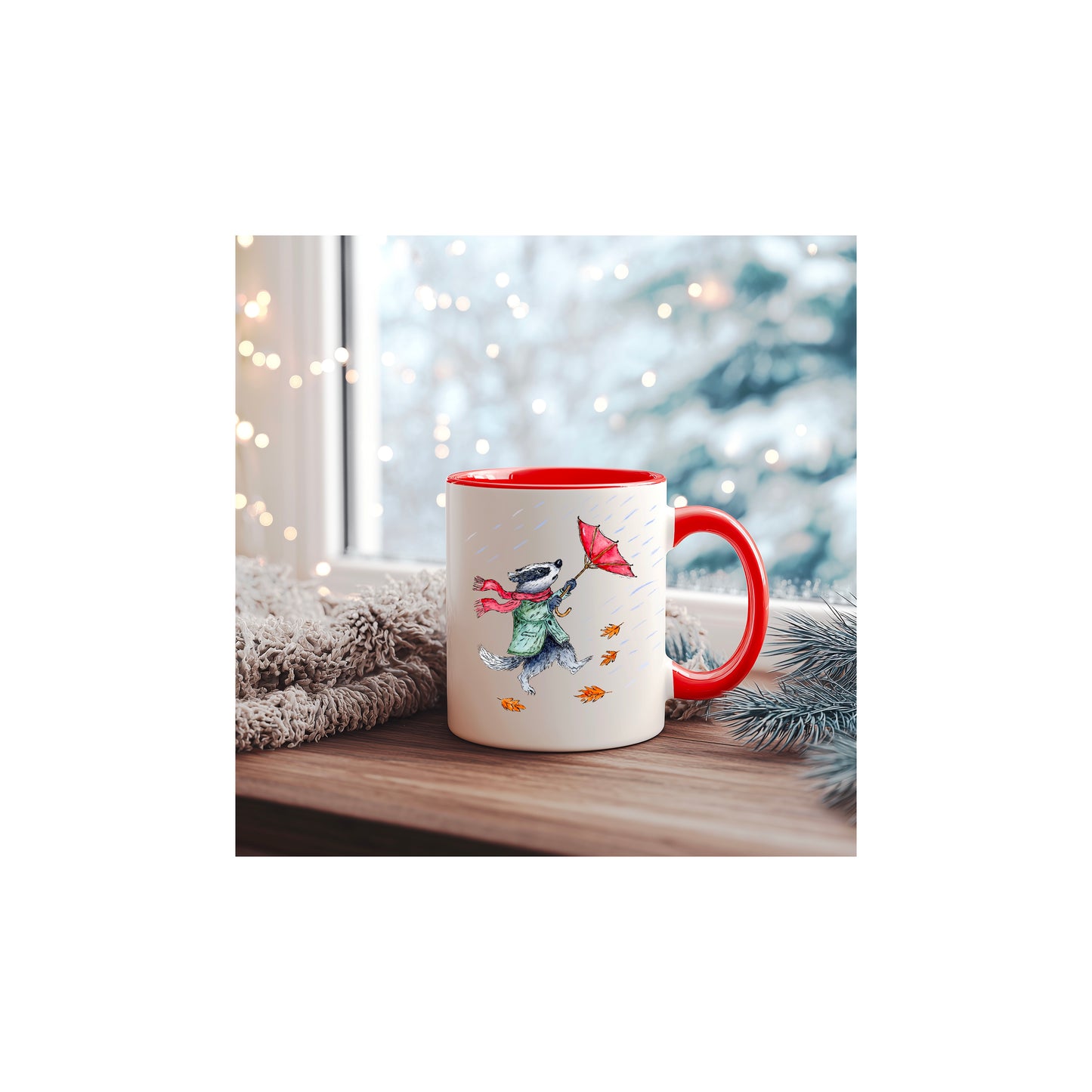 Ceramic 11 oz mug printed from my original artwork