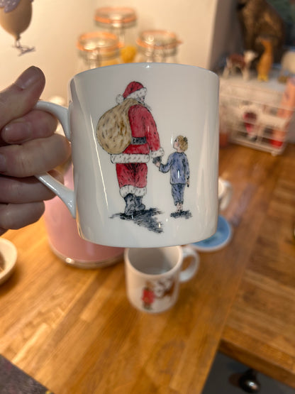 China Balmoral Mug Christmas Personalised Gift art 13oz