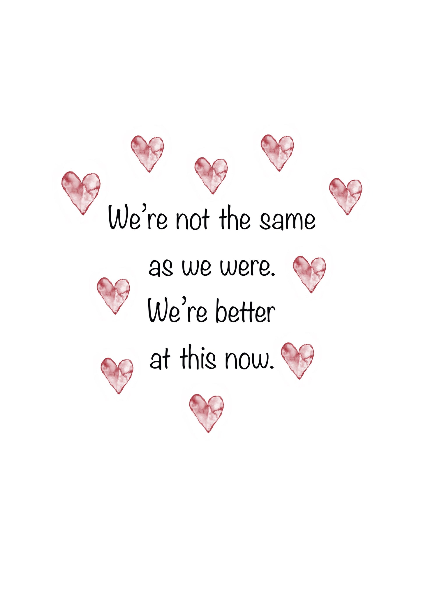 Valentine hand drawn Ceramic Mug 10oz - UK Artist /  Gift