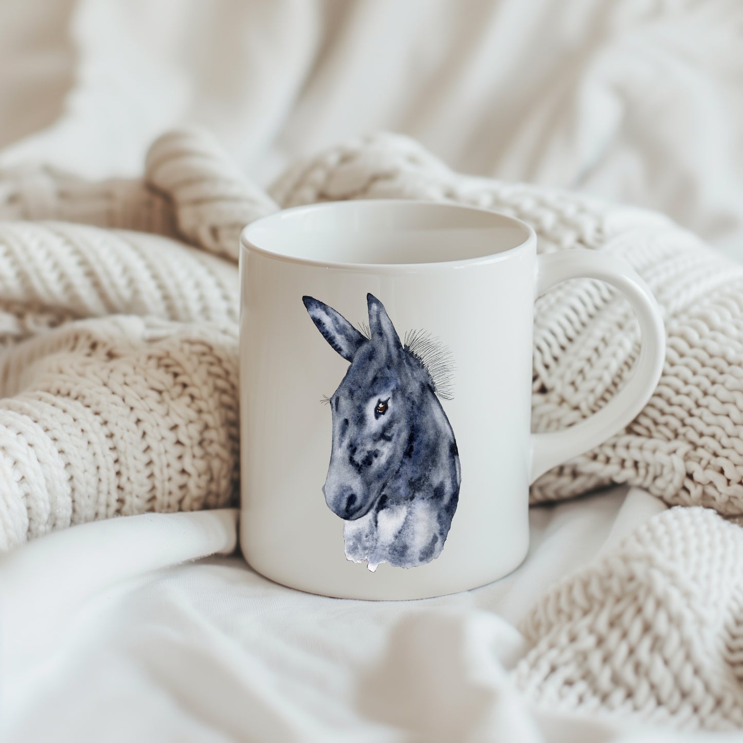 China Balmoral Mug Donkey art 13oz